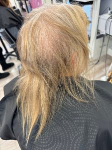 Before hair extensions for thin hair in Haymarket VA