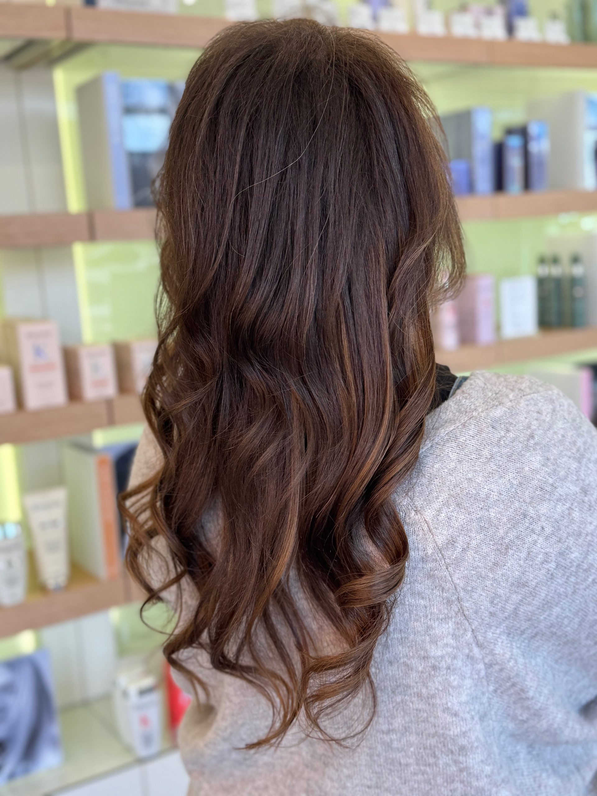 image0 hair extensions installed